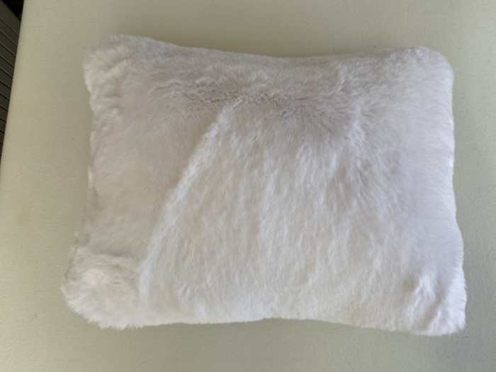 Snowflake Cushion Cover  Only  Oblong 14" x 12" - Image 2